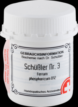 SCHSSLER Nr.3 Ferrum phosphoricum D 12 Tabletten 400 St