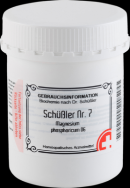 SCHSSLER Nr.7 Magnesium phosphoricum D 6 Tabl. 1000 St