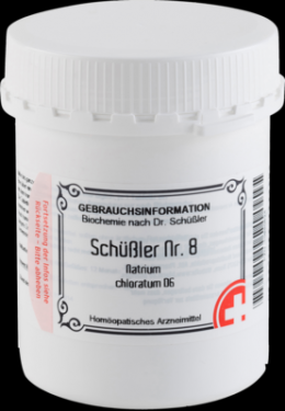 SCHSSLER Nr.8 Natrium chloratum D 6 Tabletten 1000 St