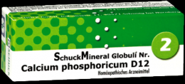SCHUCKMINERAL Globuli 2 Calcium phosphoricum D 12 7.5 g