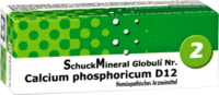 SCHUCKMINERAL Globuli 2 Calcium phosphoricum D 6 7.5 g