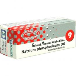 SCHUCKMINERAL Globuli 9 Natrium phosphoricum D6 7.5 g Globuli