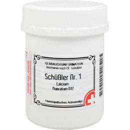 SCHÜSSLER NR.1 Calcium fluoratum D 12 Tabletten 1000 St.