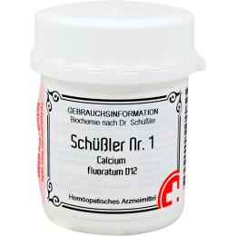 SCHÜSSLER NR.1 Calcium fluoratum D 12 Tabletten 400 St.