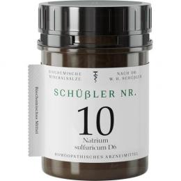 SCHÜSSLER NR.10 Natrium sulfuricum D 6 Tabletten 200 St.