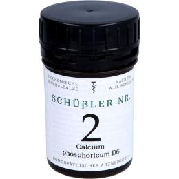 SCHÜSSLER NR.2 Calcium phosphoricum D 6 Tabletten 200 St.