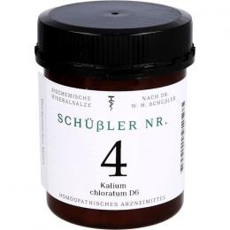 SCHÜSSLER NR.4 Kalium chloratum D 6 Tabletten 1000 St.