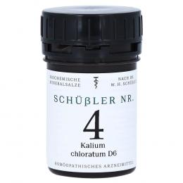 SCHÜSSLER Nr.4 Kalium chloratum D 6 Tabletten 200 St Tabletten