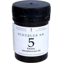 SCHÜSSLER NR.5 Kalium phosphoricum D 6 Tabletten 400 St.