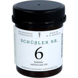 SCHÜSSLER NR.6 Kalium sulfuricum D 6 Tabletten 1000 St.