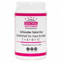 Schüssler Salze Kur Schönheit Haut&Haar 1+4+8+11 225 g