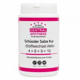 Schüssler Salze Kur Stoffwechsel Aktiv 4+8+9+10 225 g