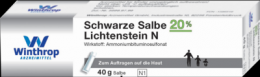 SCHWARZE SALBE 20% Lichtenstein N 40 g