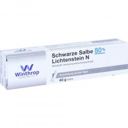 Ein aktuelles Angebot für Schwarze Salbe 50% Lichtenstein N 40 g Salbe Wundheilung - jetzt kaufen, Marke Zentiva Pharma GmbH.