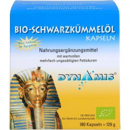 SCHWARZKÜMMEL BIO ägypt.Kapseln 180 St.