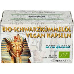 SCHWARZKÜMMEL BIO vegan Kapseln 120 St.