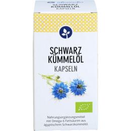 SCHWARZKÜMMELÖL 500 mg Kapseln Bio vegan ägypt. 120 St. (72 g)