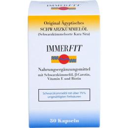 SCHWARZKÜMMELÖL Immerfit Kapseln 50 St. (36 g)