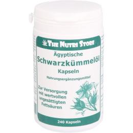 SCHWARZKÜMMELÖL Kapseln ägypt. 240 St. (171,6 g)