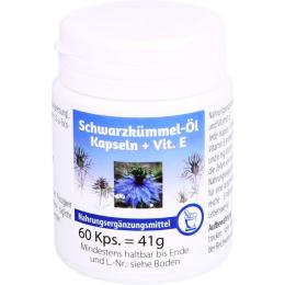 SCHWARZKÜMMELÖL Kapseln+Vitamin E 60 St. (41,6 g)