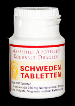 SCHWEDEN-TABLETTEN 0,25 75 g