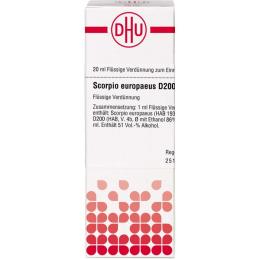 SCORPIO EUROPAEUS D200 Dilution 20 ml