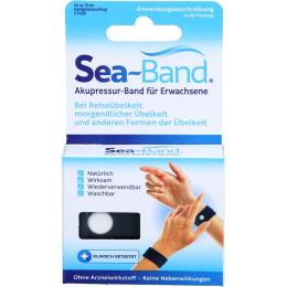 SEA-BAND Akupressurband f.Erwachsene black 2 St.