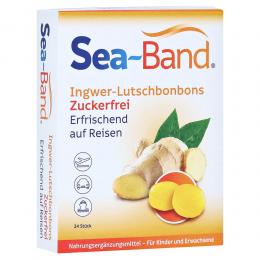 SEA-BAND Ingwer-Lutschbonbons zuckerfrei 24 St Bonbons