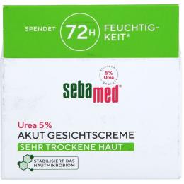 SEBAMED Akut Gesichtscreme Urea 5% 50 ml