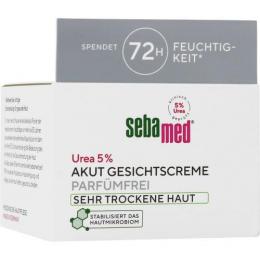 SEBAMED Akut Gesichtscreme Urea 5% parfümfrei 50 ml