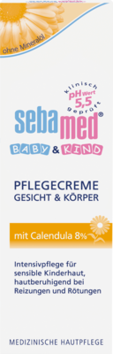 SEBAMED BABY & KIND Pflegecreme m.Calendula 75 ml