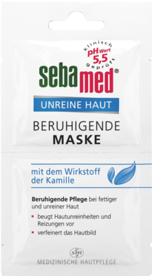 SEBAMED Unreine Haut beruhigende Maske 2X5 ml