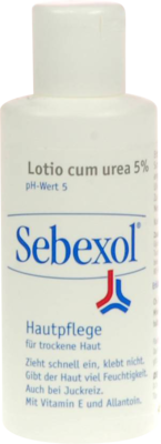 SEBEXOL Lotio cum urea 5% 50 ml