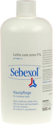 SEBEXOL Lotio cum urea 5% 500 ml