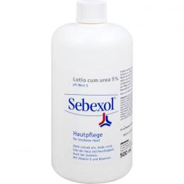 SEBEXOL Lotio cum urea 5% 500 ml