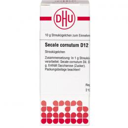 SECALE CORNUTUM D 12 Globuli 10 g
