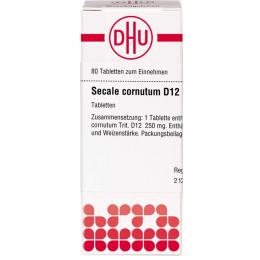 SECALE CORNUTUM D 12 Tabletten 80 St.