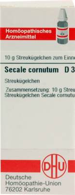 SECALE CORNUTUM D 30 Globuli 10 g