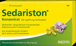 SEDARISTON Konzentrat Hartkapseln 30 St