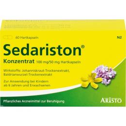 SEDARISTON Konzentrat Hartkapseln 60 St.