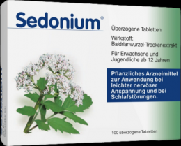 SEDONIUM berzogene Tabletten 100 St