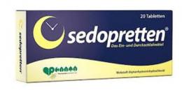 SEDOPRETTEN 50 mg Tabletten 20 St