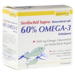 SEEFISCHÖL Supra m.60% Omega-3-Fetts.Weichkaps. 100 St Kapseln