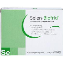 SELEN BIOFRID Kapseln 20 St.