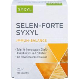SELEN FORTE Syxyl Tabletten 100 St. (43,5 g)