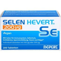 SELEN HEVERT 200 µg Tabletten 200 St. (21 g)