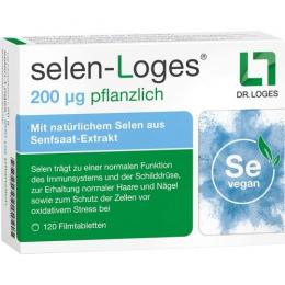 SELEN-LOGES 200 µg pflanzlich Filmtabletten 120 St. (20 g)