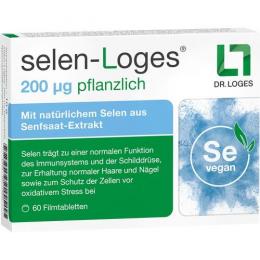 SELEN-LOGES 200 µg pflanzlich Filmtabletten 60 St. (10 g)