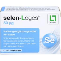 SELEN-LOGES 50 µg Filmtabletten 120 St. (22 g)