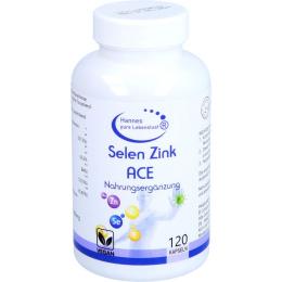 SELEN ZINK ACE Kapseln 120 St. (49 g)